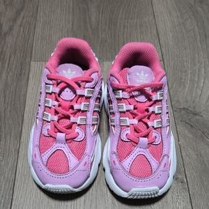 Adidas Kids Sneakers in Pink and White